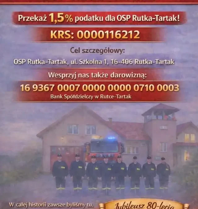 OSP Rutka-Tartak usuwała powalone drzewo w Jodoziorach