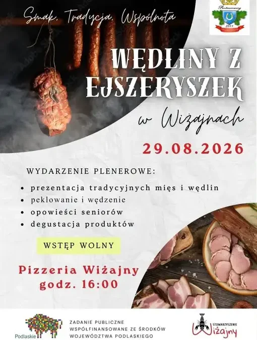 Wędliny z Ejszeryszek w Wiżajnach – spotkanie z tradycją pogranicza