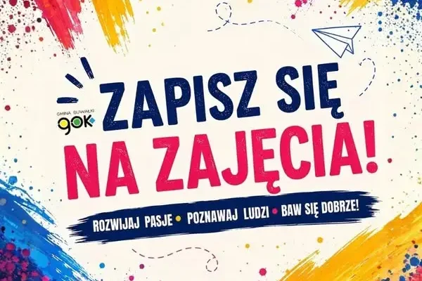 Ruszyły zapisy na zajęcia w sezonie 2026/2027 – sprawdź ofertę GOK