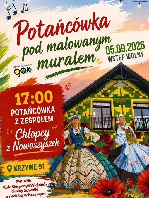Potańcówka w Krzywem z zespołem Chłopcy z Nowoszyszek już dziś!