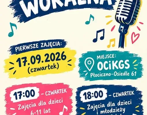 Rusza Grupa Wokalna w Gminie Suwałki – pierwsze zajęcia już 17 września