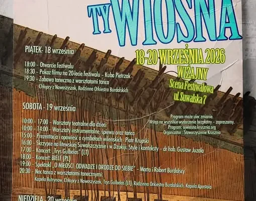 Festiwal „Oj Wiosna Ty Wiosna” w Wiżajnach – trzy dni muzyki i tańca