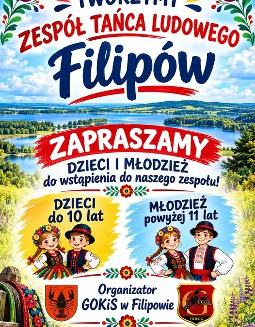 Filipów: Powstaje Zespół Tańca Ludowego – pierwsze spotkanie już 7 października