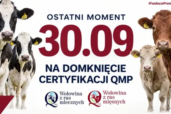 Certyfikat QMP do 30 września – rolnicy z dopłatami bezpośrednimi muszą się pospieszyć