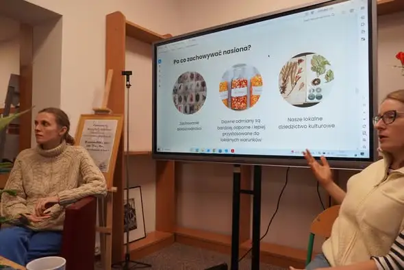 Warsztaty nasienne w bibliotece w Wiżajnach – za nami pierwsze spotkanie