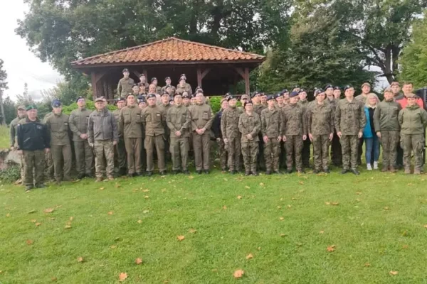 Kadeci z Suwałk i Olsztyna szkolili się na obozie sportowo-obronnym LOK