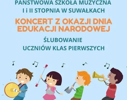 Dzień Muzyki w Suwałkach: koncert i ślubowanie pierwszaków już 9 października