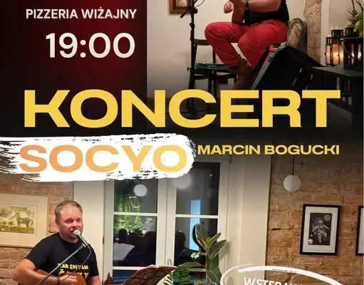 Marcin Bogucki wraca do Pizzerii Wiżajny – koncert 10 października