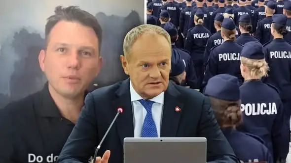 Polityczna burza po kpinach z kobiet w policji. Mentzen krytykowany przez MSWiA i polityków