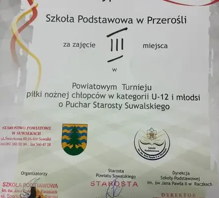 Sukces młodych piłkarzy z Przerośli – III miejsce w powiatowym turnieju