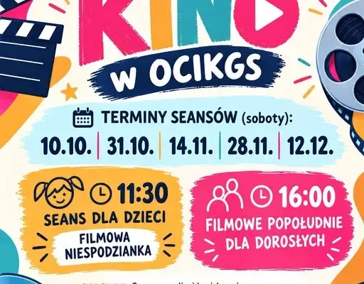 Bezpłatne seanse filmowe w Płocicznie-Osiedle. Znamy terminy