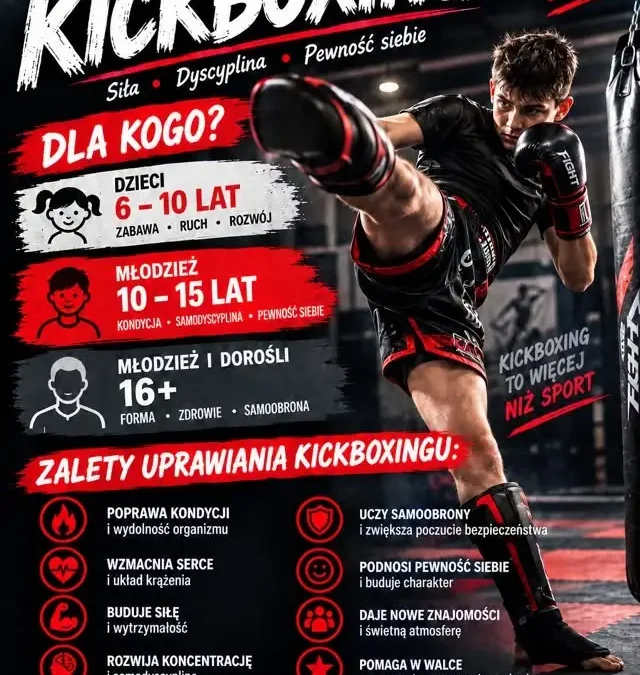 Kickboxing w Gminie – trwa rozeznanie, wypełnij ankietę i zgłoś chęć udziału