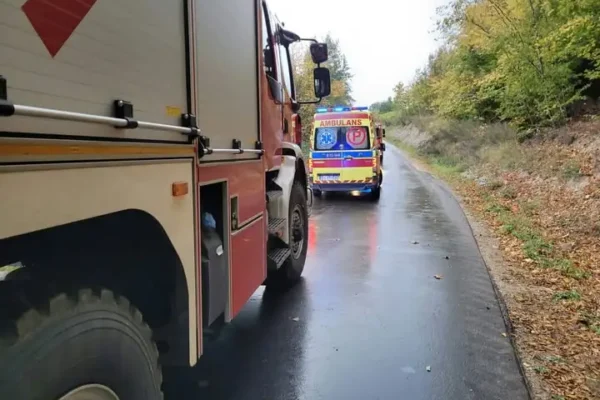 Zderzenie samochodu osobowego z motocyklem w Mariankach – apel służb o ostrożność