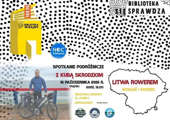Noc Bibliotek 2026 w Wiżajnach – „Biblioteka (się) sprawdza”