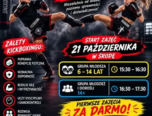 Kickboxing w Filipowie – rusza nowa sekcja sportowa dla dzieci i dorosłych