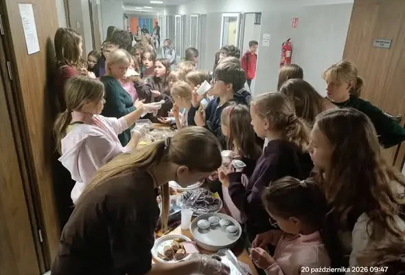 Nowa Baza SU – słodka kafejka dla uczniów klas 4-8 oficjalnie otwarta