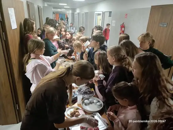 Nowa Baza SU – słodka kafejka dla uczniów klas 4-8 oficjalnie otwarta