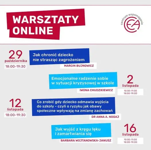 Bezpieczeństwo w szkole: warsztaty CEA dla rodziców i uczniów szkół artystycznych